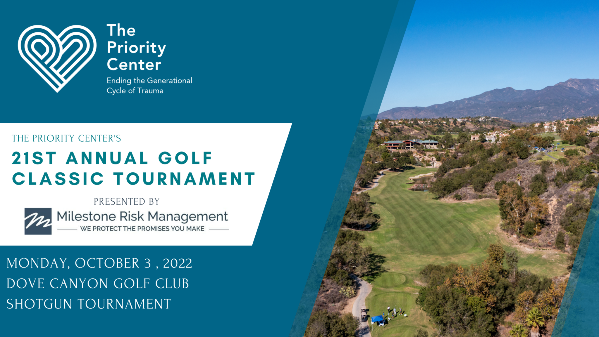 The 21st Annual Priority Center Golf Classic Tournament