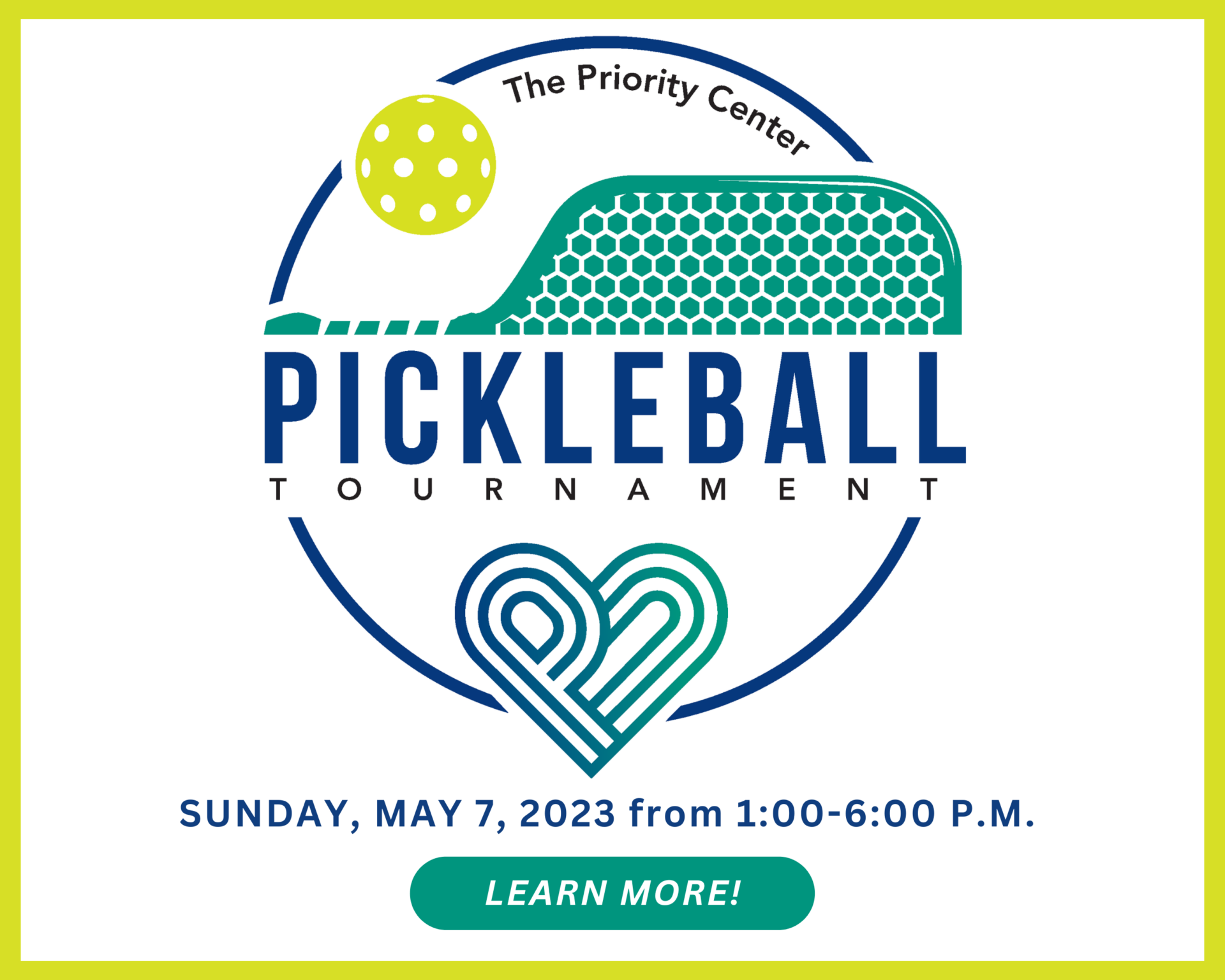The Priority Center’s 3rd Annual Pickleball Tournament The Priority